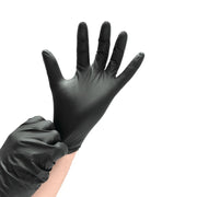 Manusi Nitril Negre Nepudrate - 100buc
