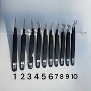 Pensete gene Negru Mat NOU - Fiber Tips